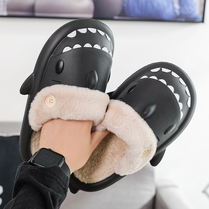 2023 Shark Sandals Winter Fur Slipper for Indoor Outdoor