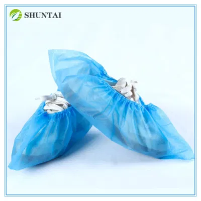 Biodegradable Polypropylene PP Blue Cleaning/Food Processing/Health Care/Housework Non Woven Disposable Shoe Covers