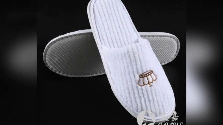 Eco Friendly Hotel Slipper with Embroidery